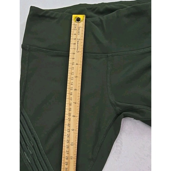 Alo Leggings Women's Size Small Yoga Hunter Green Mid Rise Athleisure - Picture 8 of 10